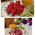 ダッフィーニーうに's cooksnap of when they made ぷっくりいちごのハート型.