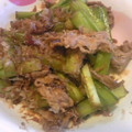 みなづきmama's cooksnap of when they made ★簡単♪　うるいと豚肉のシャキシャキ炒め.