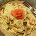 みつこ（＾＾）'s cooksnap of when they made アボカドdeグリーンクリームパスタ.