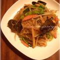 YA78's cooksnap of when they made 基本の焼きビーフン.