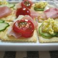 りんご２０１１'s cooksnap of when they made クラッカーdeオードブル＠記念日.