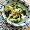 ルリナ's cooksnap of when they made 桜の塩漬けで♫簡単春の浅漬け.