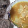 korakko's cooksnap of when they made あんがとろ～り☆冬瓜のツナカレー煮.