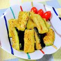 きゃんでぃ×2's cooksnap of when they made カリッと！焼きズッキーニ.
