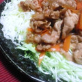 羽尼うに's cooksnap of when they made さっぱり♪簡単豚の生姜焼き.
