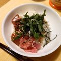 Yuki178's cooksnap of when they made ☆まぐろ漬け丼☆３２１☆.