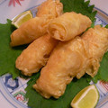 ふたばの料理教室's cooksnap of when they made 海老の湯葉巻き揚げ.