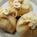 かぴーな's cooksnap of when they made きれいに閉じれる♪きんちゃく♪.