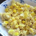 rirakubo's cooksnap of when they made チーズがとろ～りコーン炒り卵.