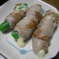 まあくんのおくさん's cooksnap of when they made スナップえんどうとチーズの肉巻き.