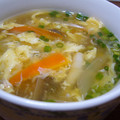 178tomo's cooksnap of when they made しめじと卵のとろとろスープ.