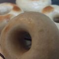 xiangaho's cooksnap of when they made 予備発酵で！もちふわベーグル・∀・.