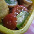 あひるの娘's cooksnap of when they made トマトとオクラのサラダ.