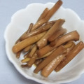 きらり流れ星's cooksnap of when they made 簡単♪作り置きのお惣菜♪蕗の醤油漬け♪.