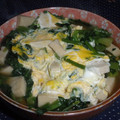 Michonchon's cooksnap of when they made たっぷり食べたい♪こうや豆腐の卵とじ.