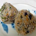 さとよこ's cooksnap of when they made *梅干しで炊くご飯★お弁当のおむすびに*.