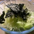 maruru-nn's cooksnap of when they made レタスの海苔チーズサラダ和え.