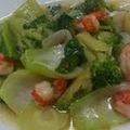 ことまりん's cooksnap of when they made 海老とブロッコリーの中華風炒め.