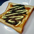 ぶぶくん's cooksnap of when they made ☆大葉マヨトースト☆.