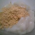 ちぃさんぷ's cooksnap of when they made 簡単モチモチわらびもち.