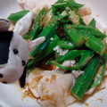 うっし〜's cooksnap of when they made つるるん鶏とおくらのねぎソース.