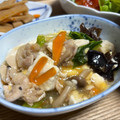 becky0118's cooksnap of when they made 青梗菜と豆腐の豚肉炒め★動画あり★.