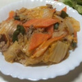 きぃにょん♪'s cooksnap of when they made 白菜と春雨の麻婆炒め.