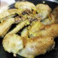 sinoaki's cooksnap of when they made 手羽先のごま焼き.