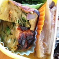 ユーロン's cooksnap of when they made お弁当（菜の花とカニカマの卵焼き）.