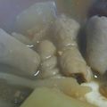 メタボ不安's cooksnap of when they made 我が家のもつ煮込み.