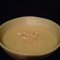 りよすきー's cooksnap of when they made 大根と豆乳の中華粥風キムチスープ♪.
