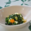 さとみわ's cooksnap of when they made ほうれん草とゆで卵のおひたし.