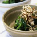 ピンクのたまご's cooksnap of when they made わかめでカサ増し！ほうれん草のお浸し♪.