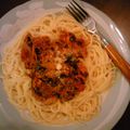 LIONはーと731's cooksnap of when they made ＊茄子＆トマト＆ツナの簡単パスタソース＊.