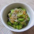 ｕｕｕ's cooksnap of when they made キュウリと大根とちりめんのポン酢和え.