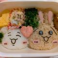 SAIダイエット中's cooksnap of when they made ちいかわ おにぎり弁当！.