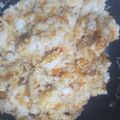 korenchisa's cooksnap of when they made オレンジ色の混ぜご飯.
