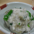 みみかおりん's cooksnap of when they made 菜の花と山いものとろろ昆布あえ.
