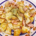 京のお抹茶's cooksnap of when they made アンチョビとポテトのガーリックソテー.