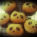 riamama◎'s cooksnap of when they made パンミックスを使って簡単パンダパン作り方.