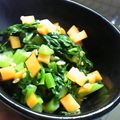 若鬼嫁あきちゃん's cooksnap of when they made カブの葉炒め.