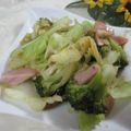 miyuki12's cooksnap of when they made お魚ソーセージとキャベツのおつまみ炒め.