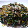 ちょこ☆ちょこ's cooksnap of when they made 牛肉とニラと春雨の簡単炒めもの♪.