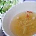 キャシーキャサリン's cooksnap of when they made お助けスープ☆レンジで５分.