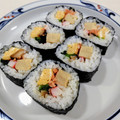 在宅勤務のおじさん's cooksnap of when they made 和食の定番！太巻き寿司♪今日は節分恵方巻.