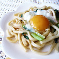 Kenmamac's cooksnap of when they made ♥簡単♥とろたま紅生姜焼うどん♥.