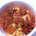 nonnonju's cooksnap of when they made 簡単おつまみ♪キムチ豆腐.