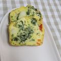 福・春's cooksnap of when they made 米粉で＊簡単ケークサレ.