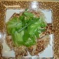 momocoya's cooksnap of when they made 鶏ミンチともやしの寄せ焼き.