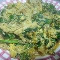 いちごみるくまかろん's cooksnap of when they made エノキとニラの卵とじ.